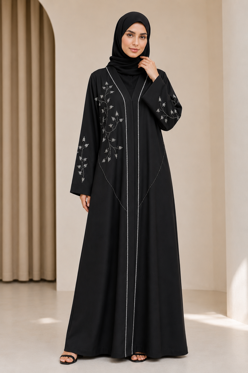 Designer Fancy Party Wear Abaya | Premium Modest Fashion