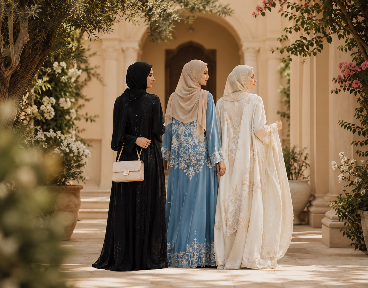 Latest abaya designs in Pakistan 2026 by Umm-e-Aiman Abayas