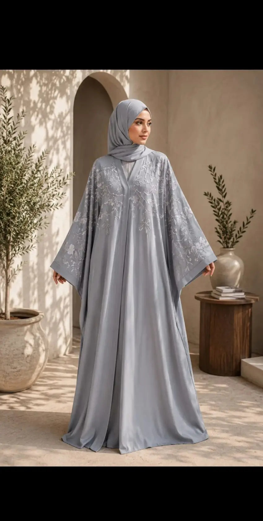 Butterfly Sleeve Kaftan Abaya | Premium Islamic Wear