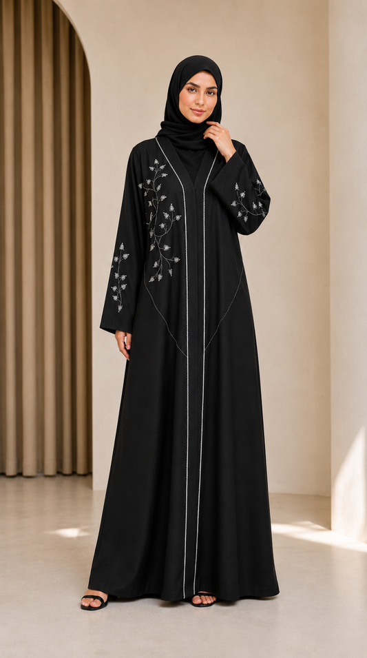 Designer Fancy Party Wear Abaya | Premium Modest Fashion