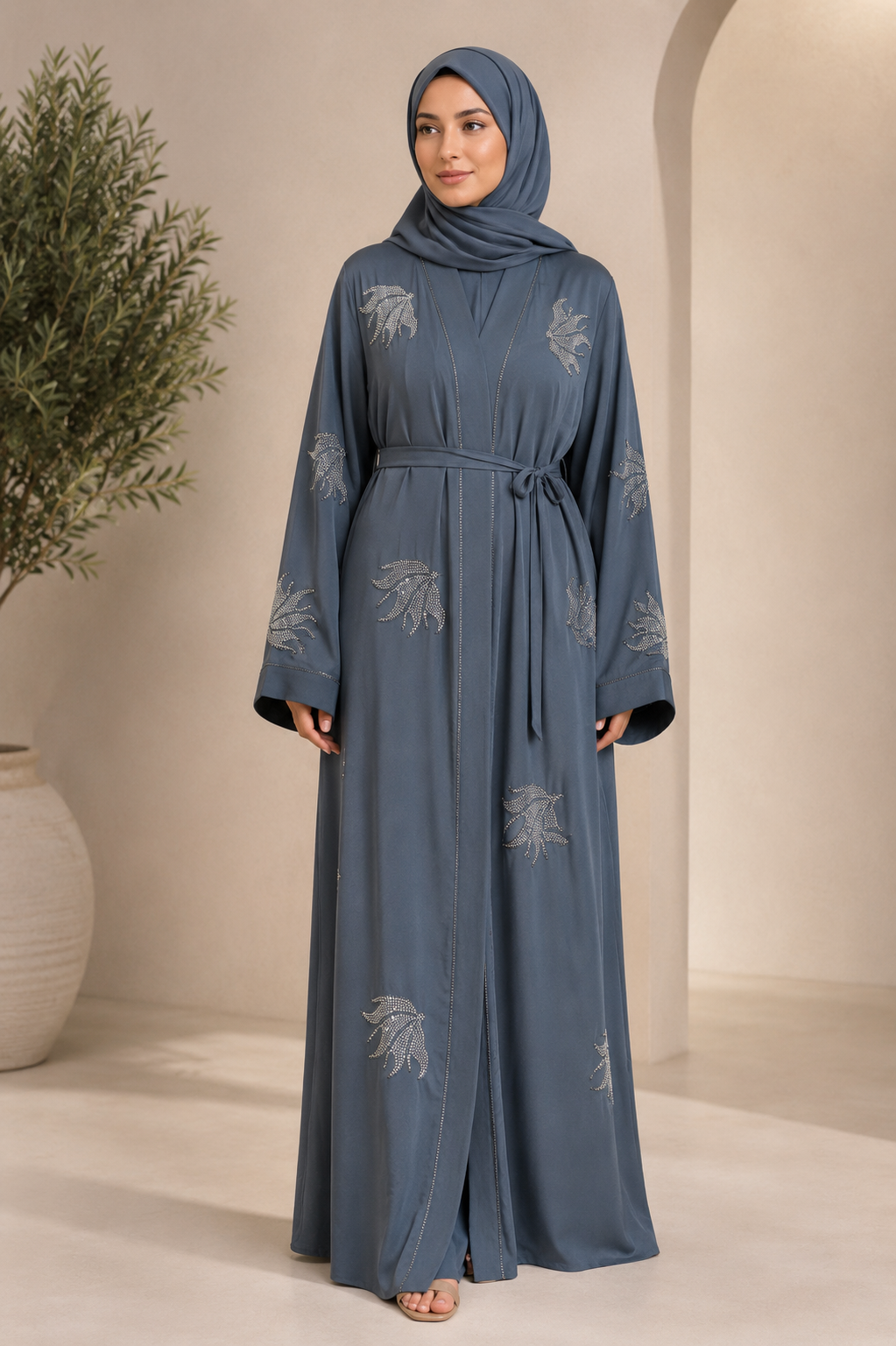 Fancy Stone Work Flames Design